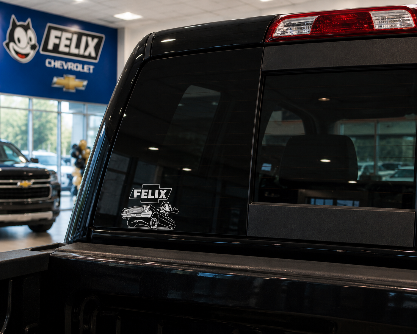 Felix Chevrolet Lowrider Vinyl Decal