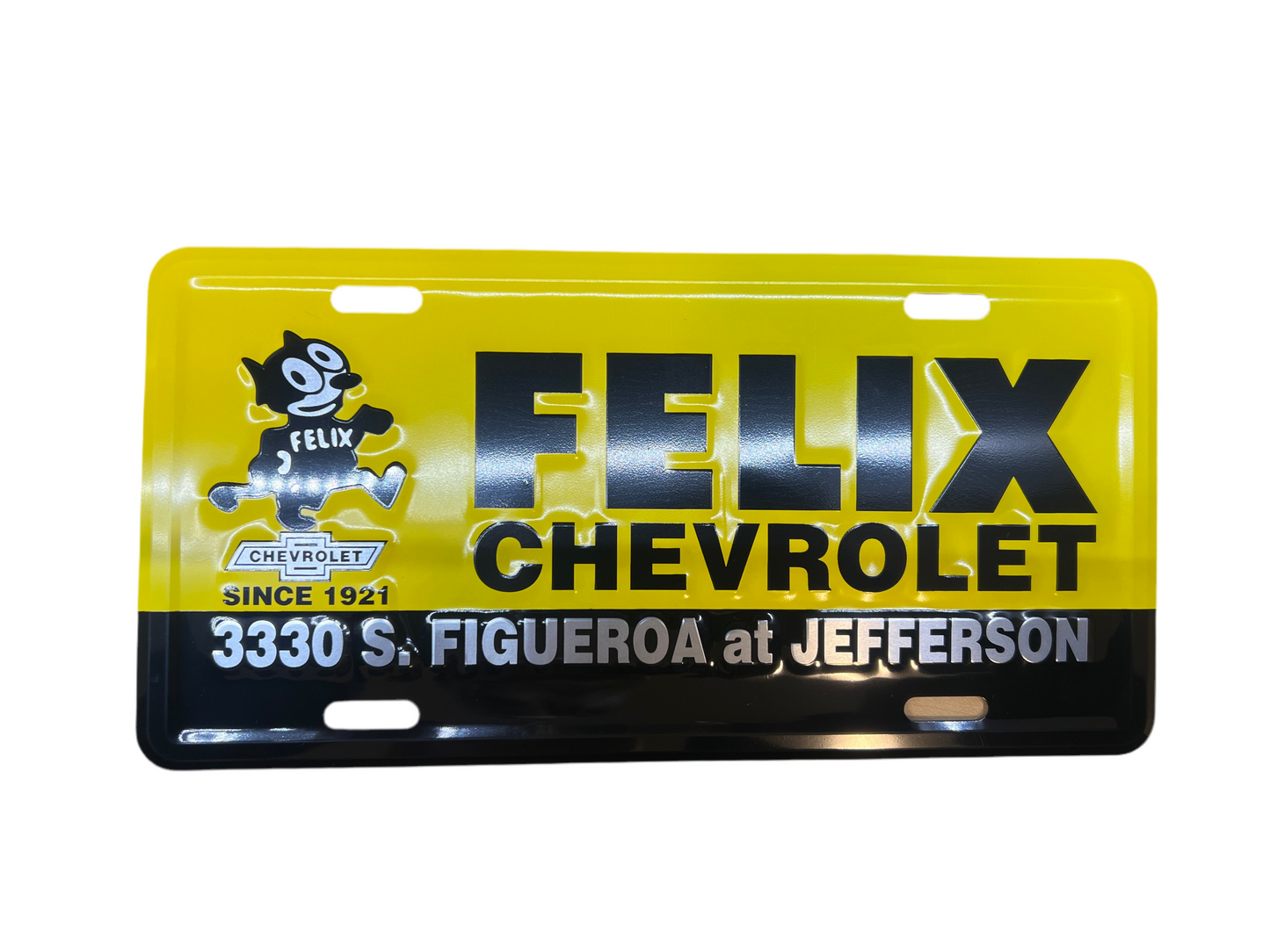 Metal Vintage Black & Yellow Insert