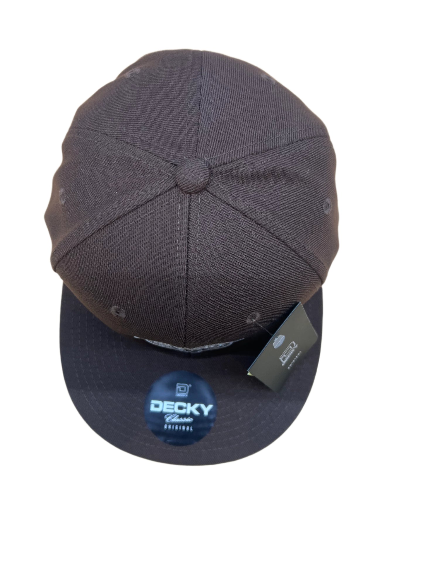 Brown Decky Circle Hat