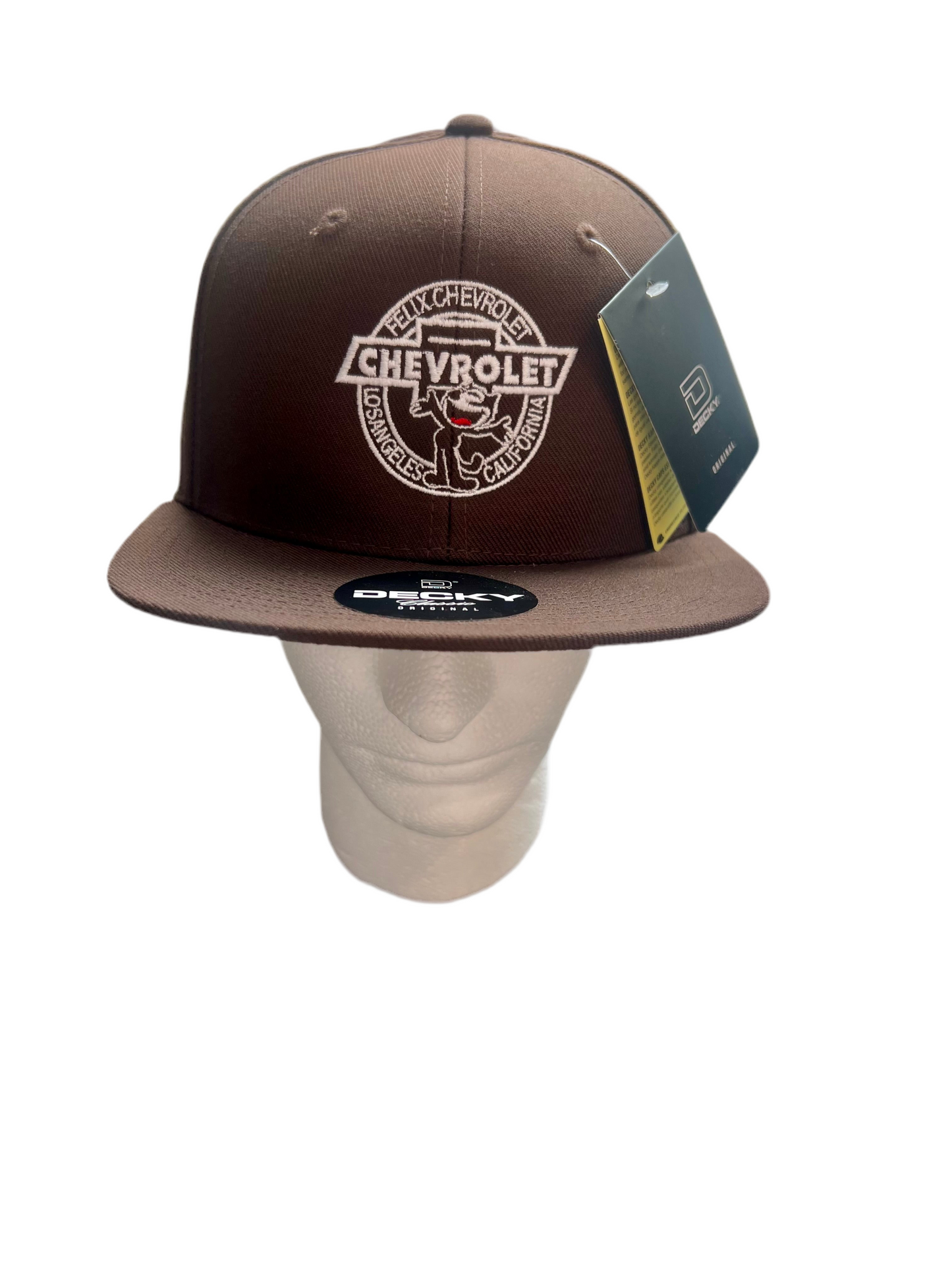 Brown Decky Circle Hat