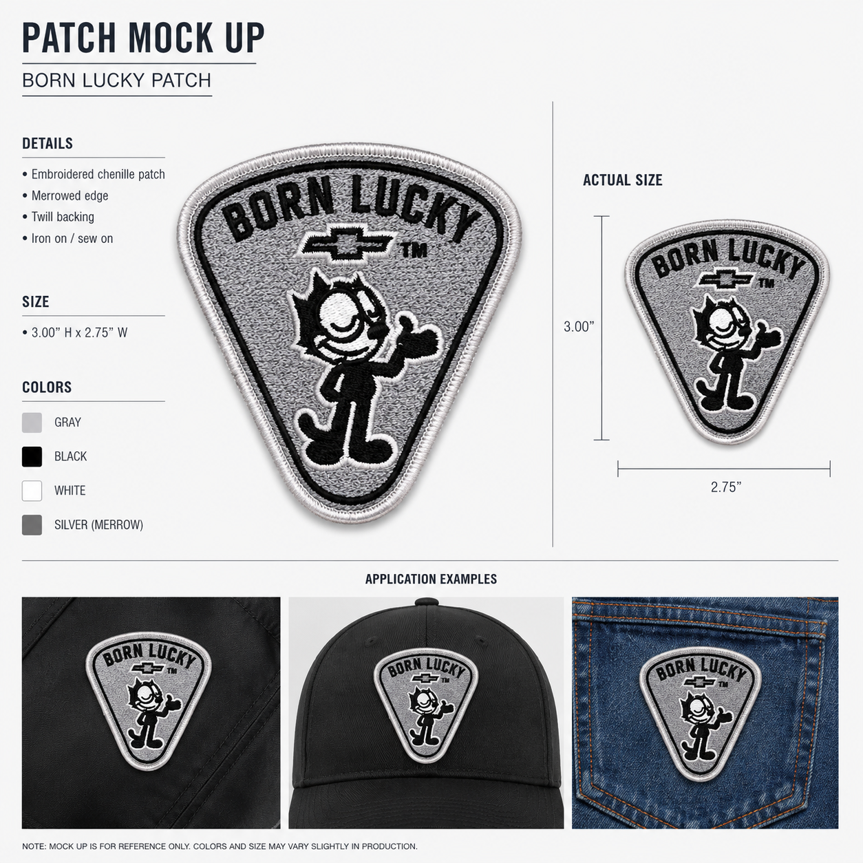 Born Lucky Patch