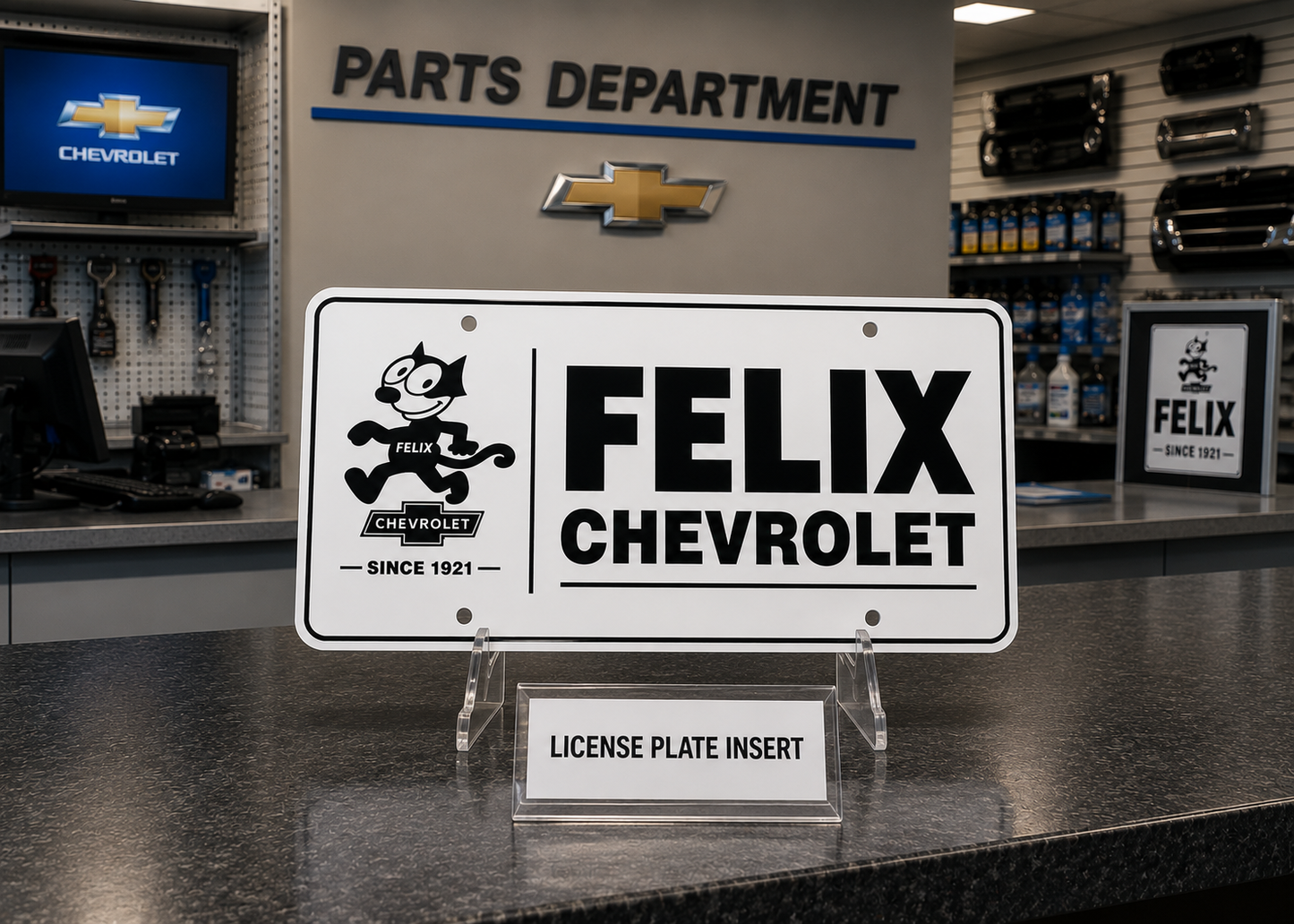 Felix White Plastic Insert