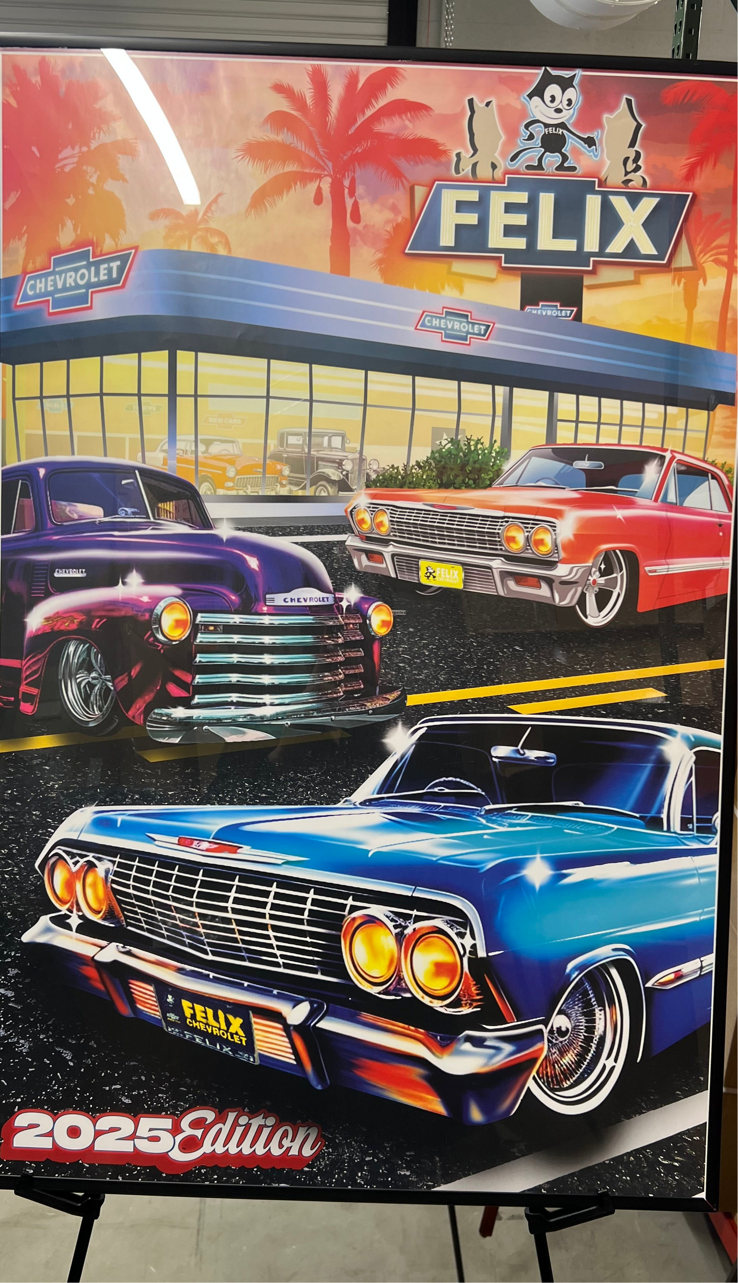 Felix Car Show 2025 Poster