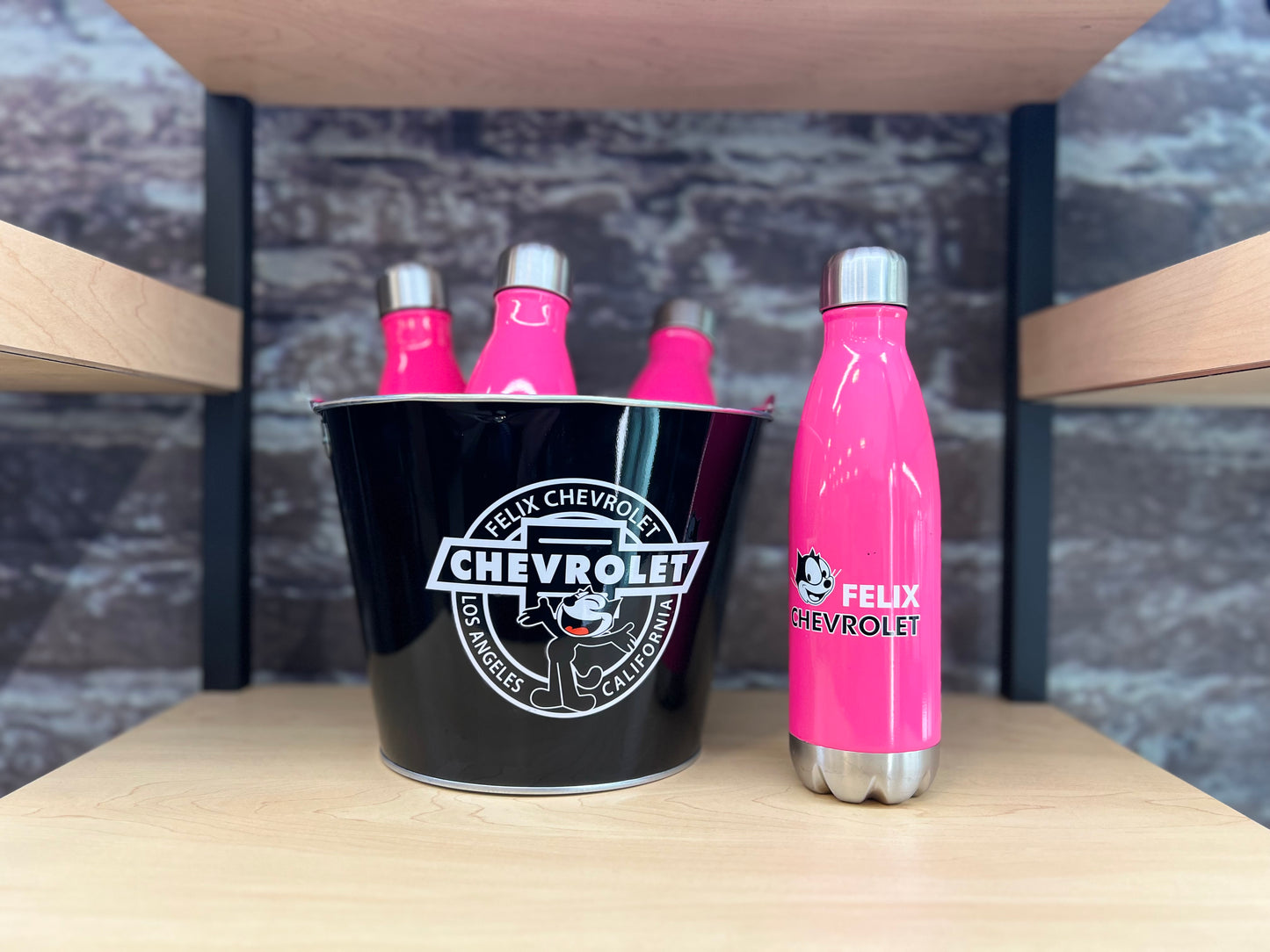 Felix Water Bottle- Pink