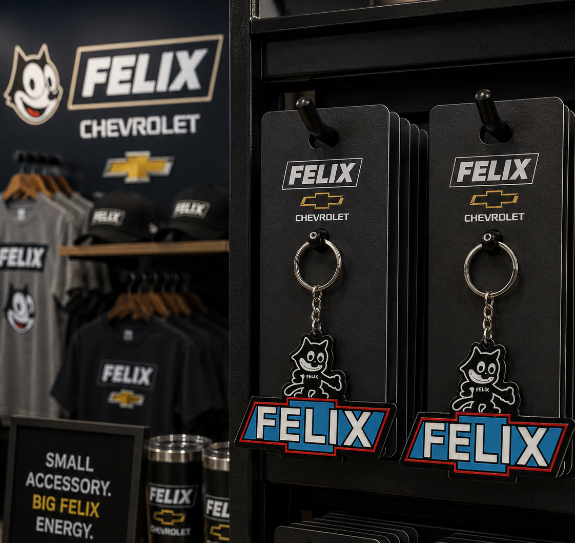 Dealership Landmark Keychain