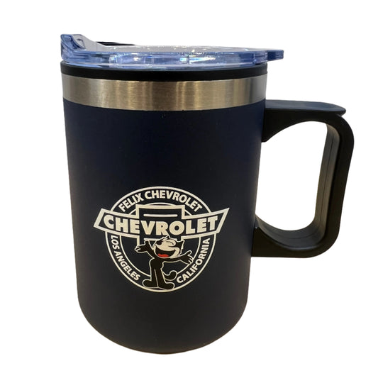 Circle Black Coffee Mug