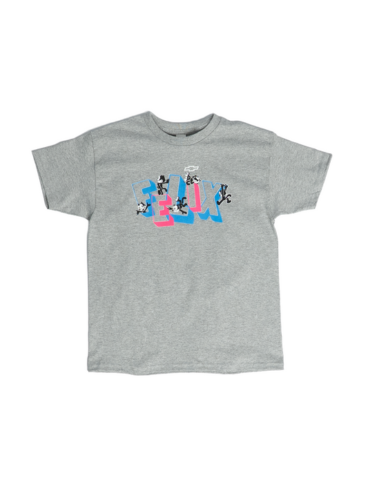 Felix Funhouse Tee – Youth – Grey