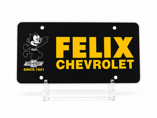 Plastic Legacy License Plate Insert