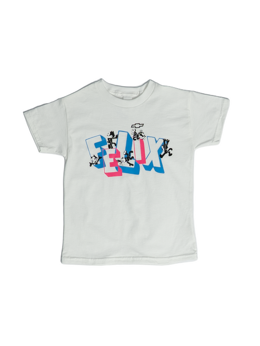 Felix Funhouse Tee – Youth – White