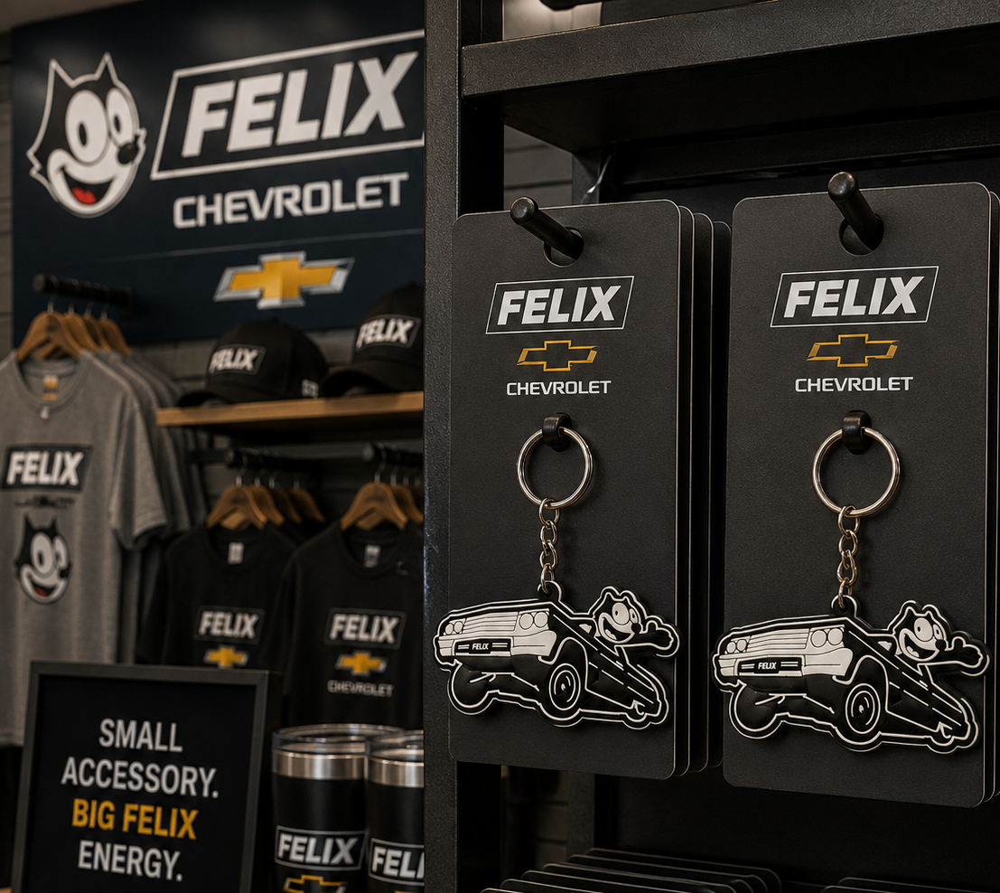 Black '64 Lowrider Keychain