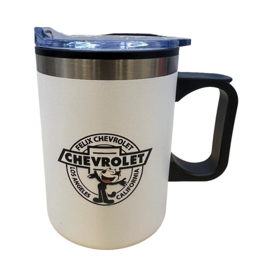 Circle White Coffee Mug