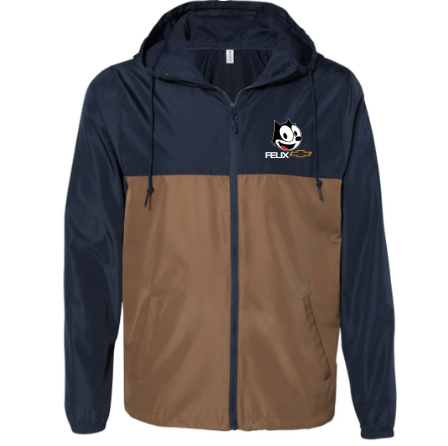 Felix Windbreaker Navy/ Saddle