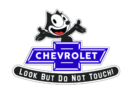 "It's OK to Look But Don't Touch" Decal