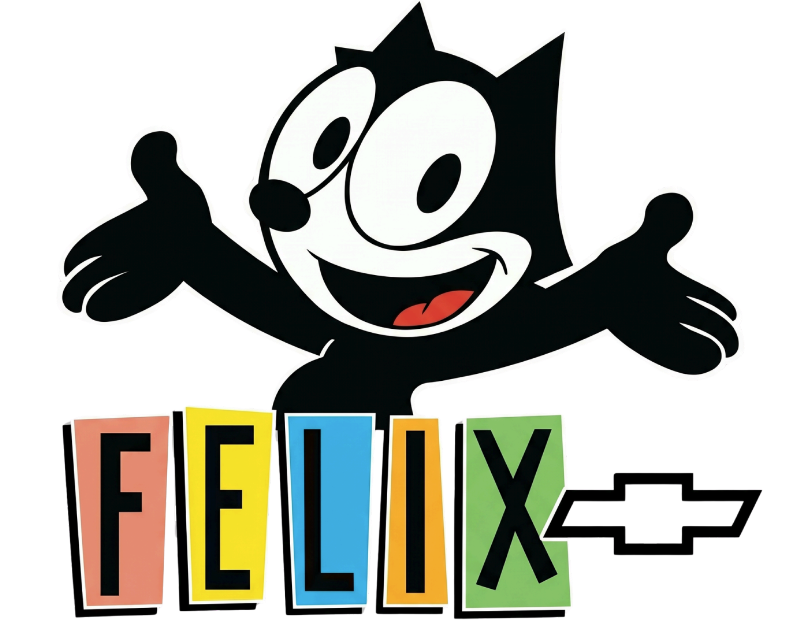 Happy Felix Sticker