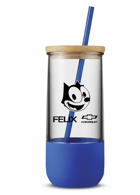 Transparent Tumbler with Silicone Sleeve