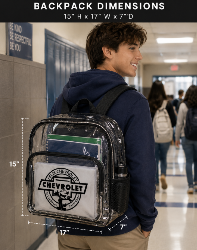 Felix Chevrolet Stadium Clear Backpack