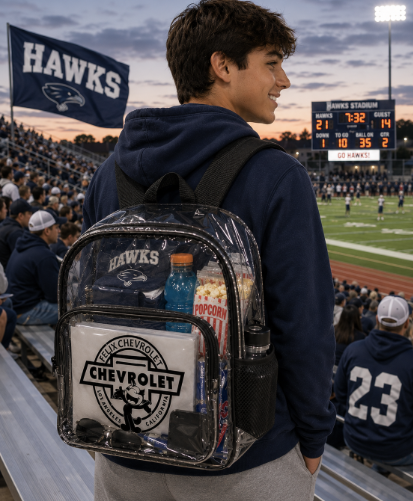 Felix Chevrolet Stadium Clear Backpack