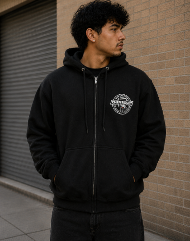 Circle Cat Zip up