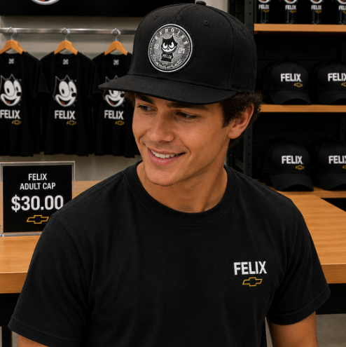 Genuine Felix Embroidered Hat