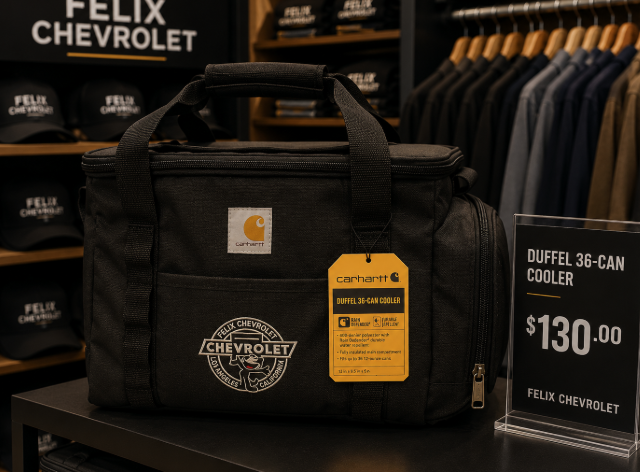Felix Chev- Black 36 Can Cooler