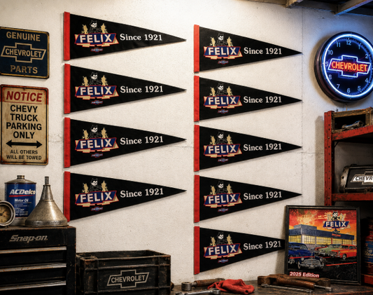 Felix Chevrolet Pennant Flag