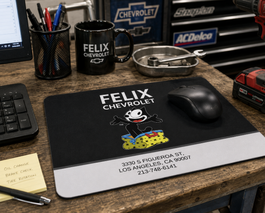 Felix Chevrolet Retro Mouse Pad