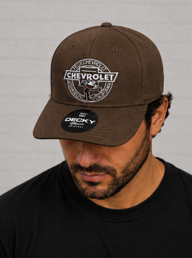 Brown Decky Circle Hat