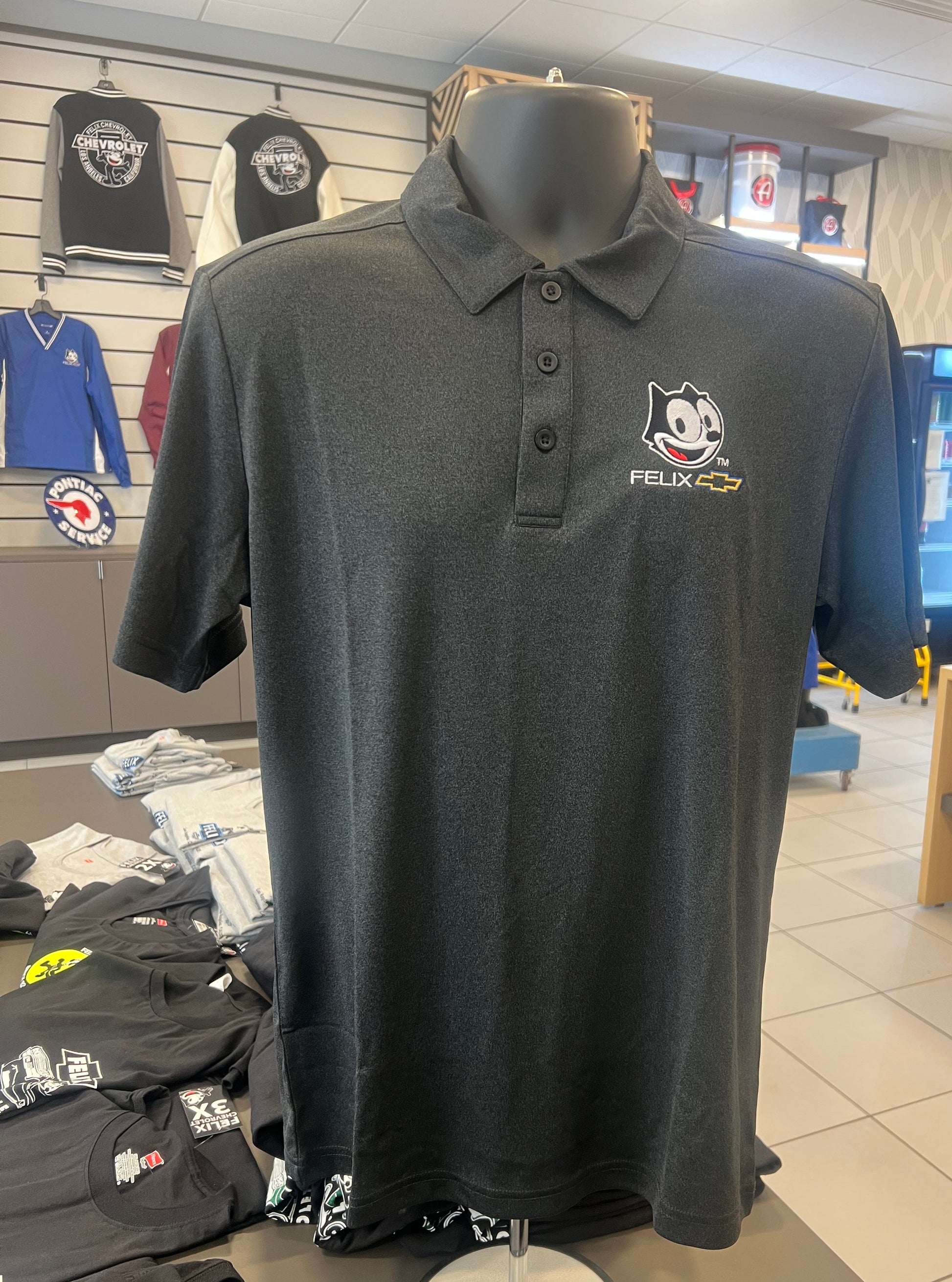 Back view of Felix Boulevard Polo shirt