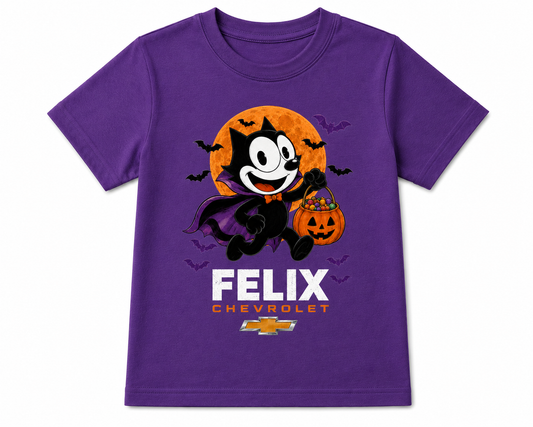 Felix and his Jack-o'-lantern
