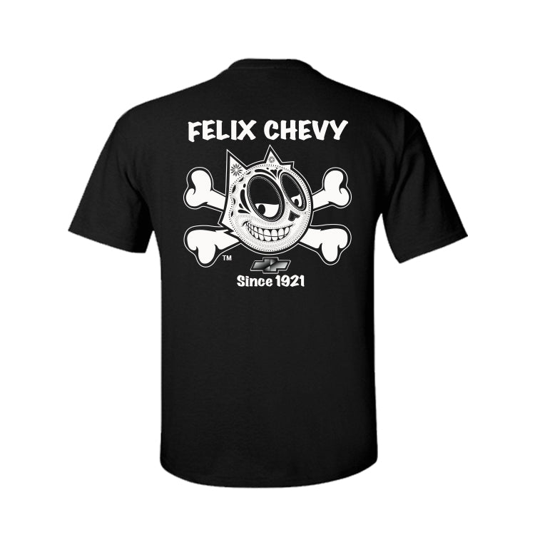 Felix The Cat Scary Sugar Skull Shirt