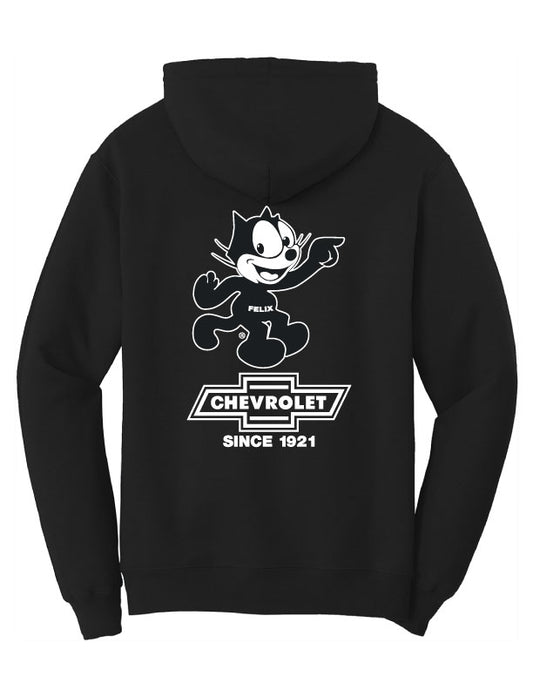 Since 1921 Pointing Cat Retro Hoodie