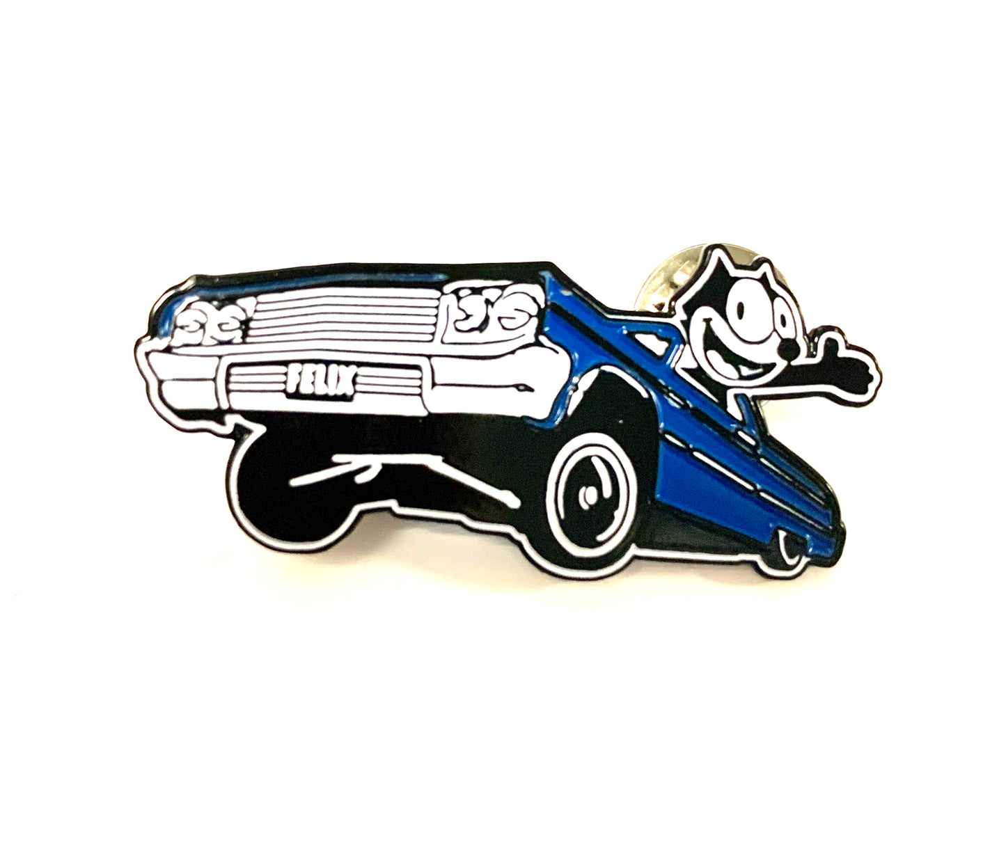 64 Low Rider Glow in the Dark Black and Blue Pin excluding Regular Red Pin