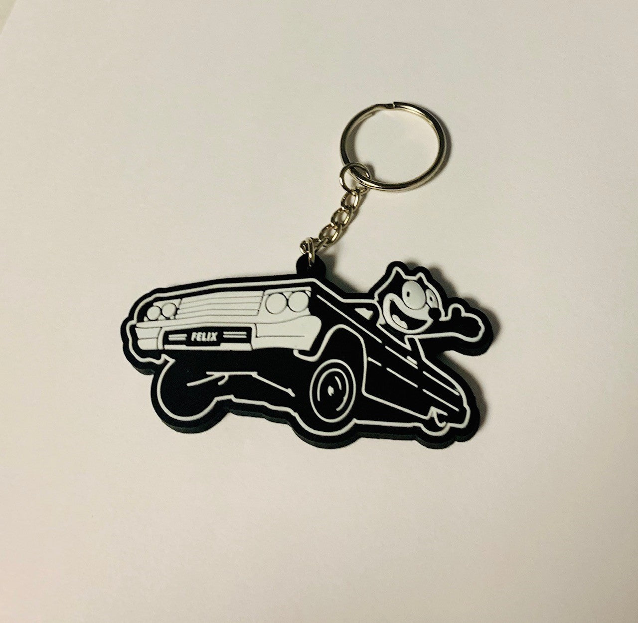 '64 Lowrider Key Chain Red, Black, and Blue