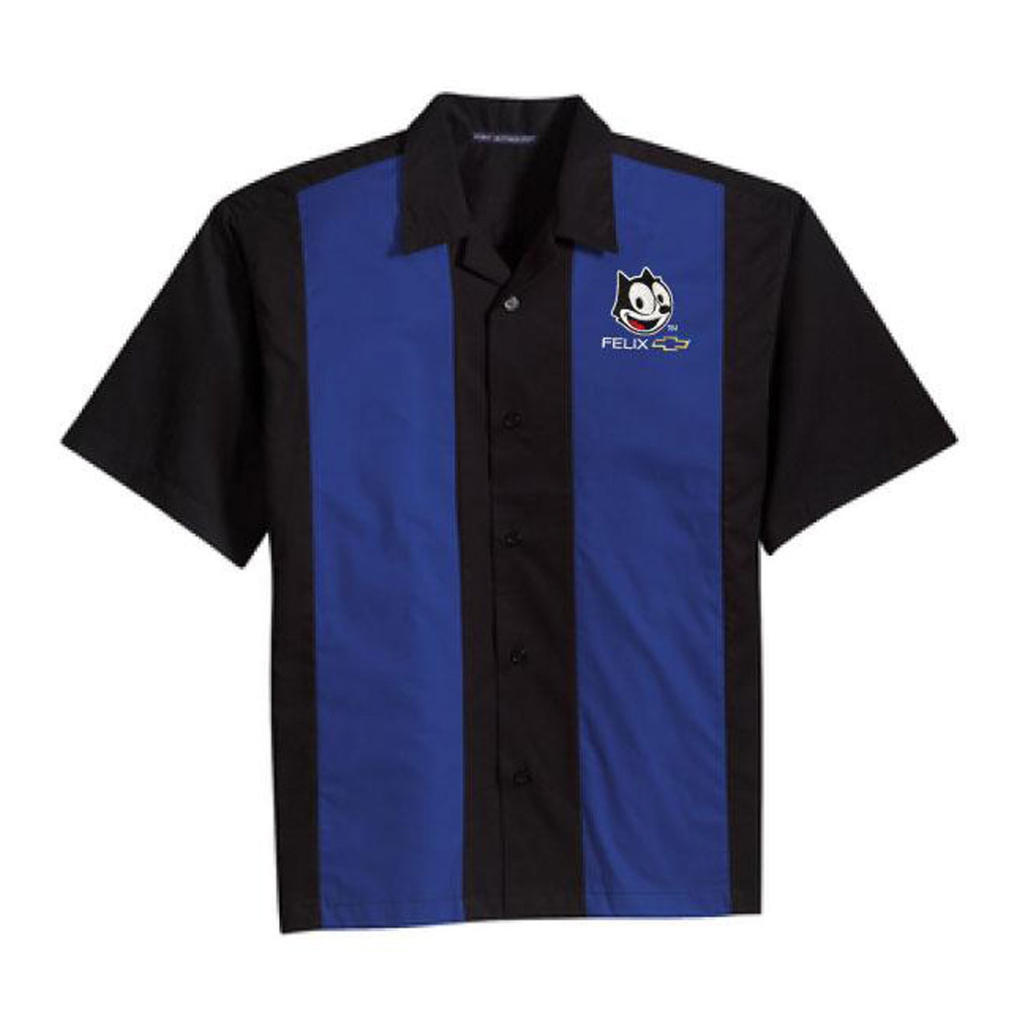 Felix The Cat Button Down Bowling Shirt