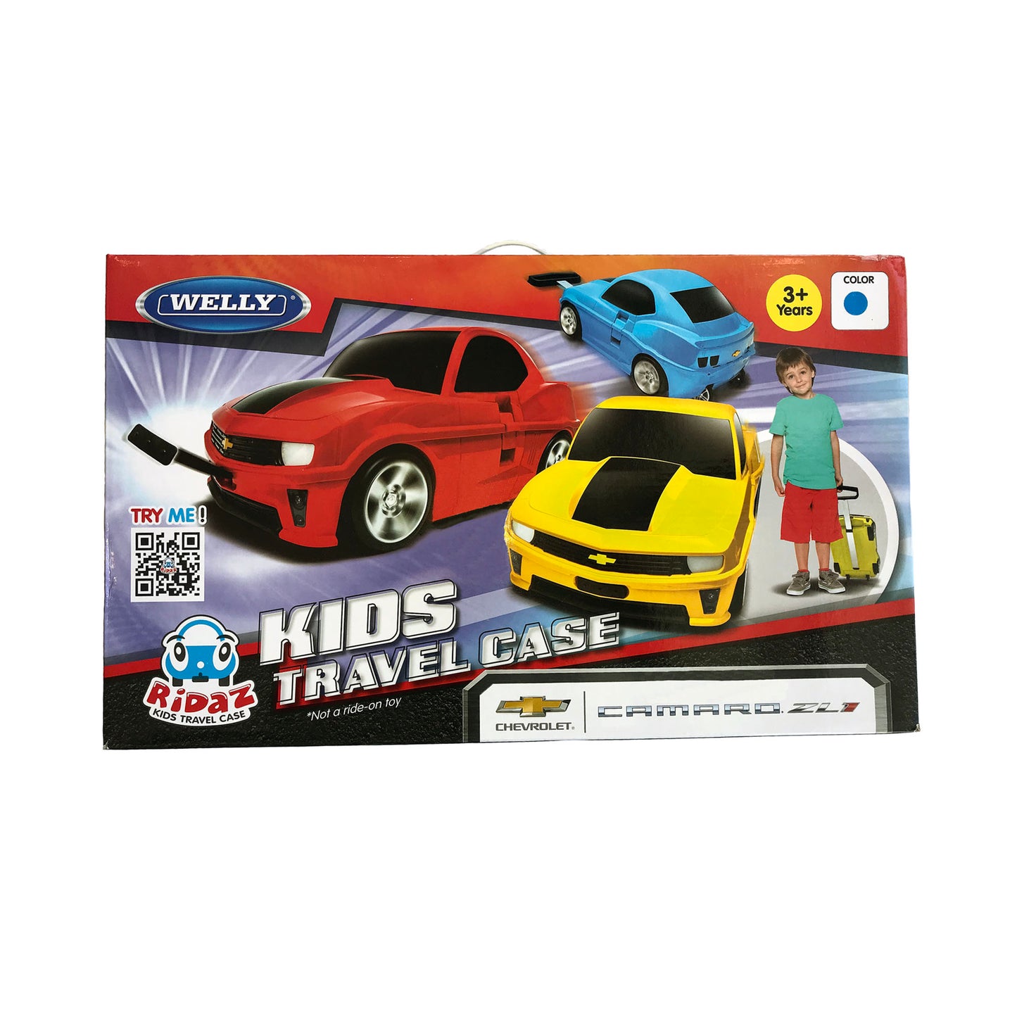 Chevrolet Camaro Car Suitcase for Kids