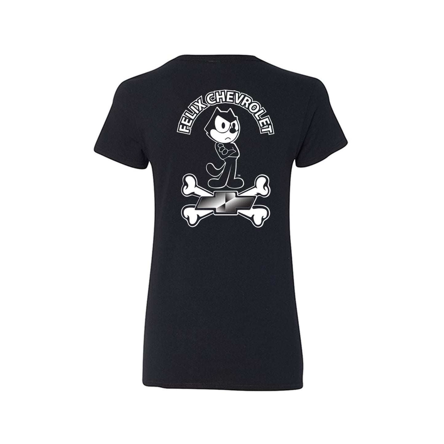 Fuming Felix Women Shirt V Neck shirt