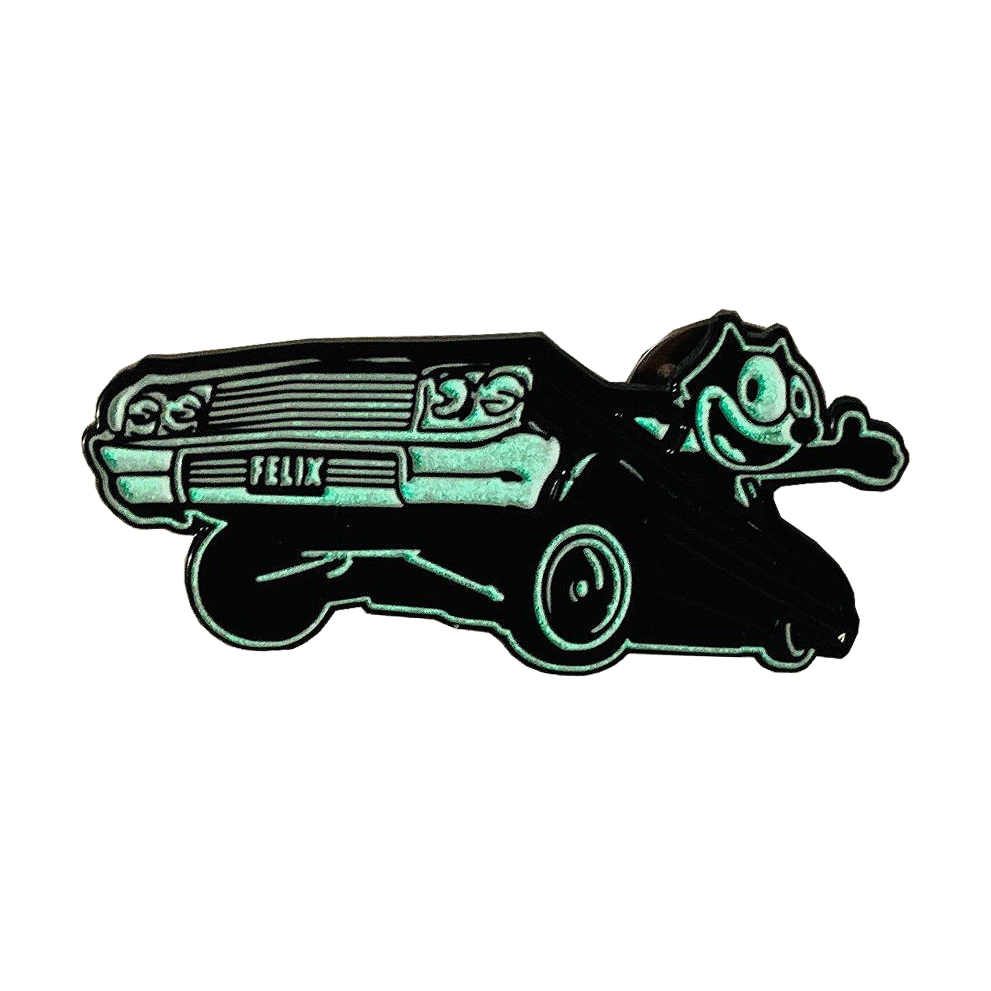 Black impala pin