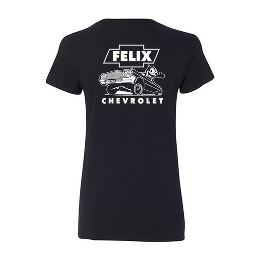 Felix Chevrolet 1964 Impala Women V Neck Shirt