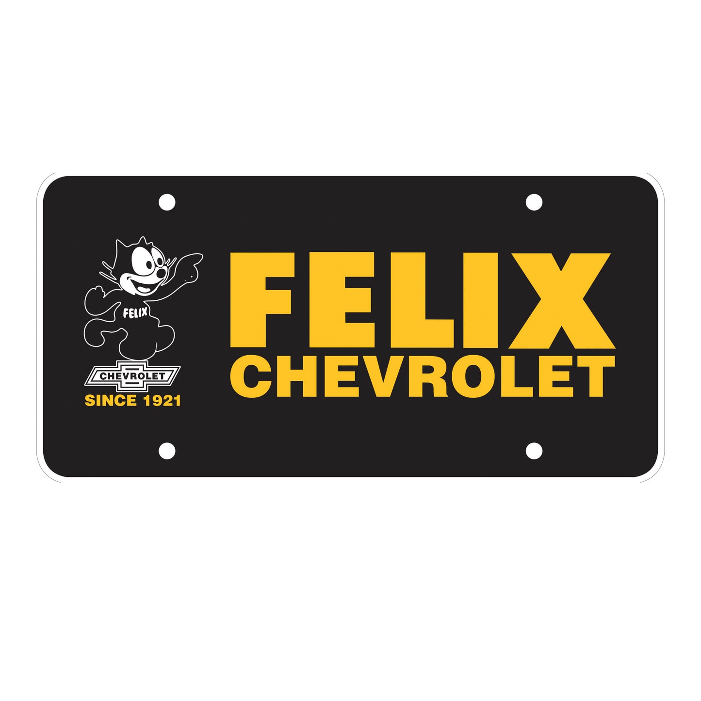 Plastic Legacy License Plate Insert