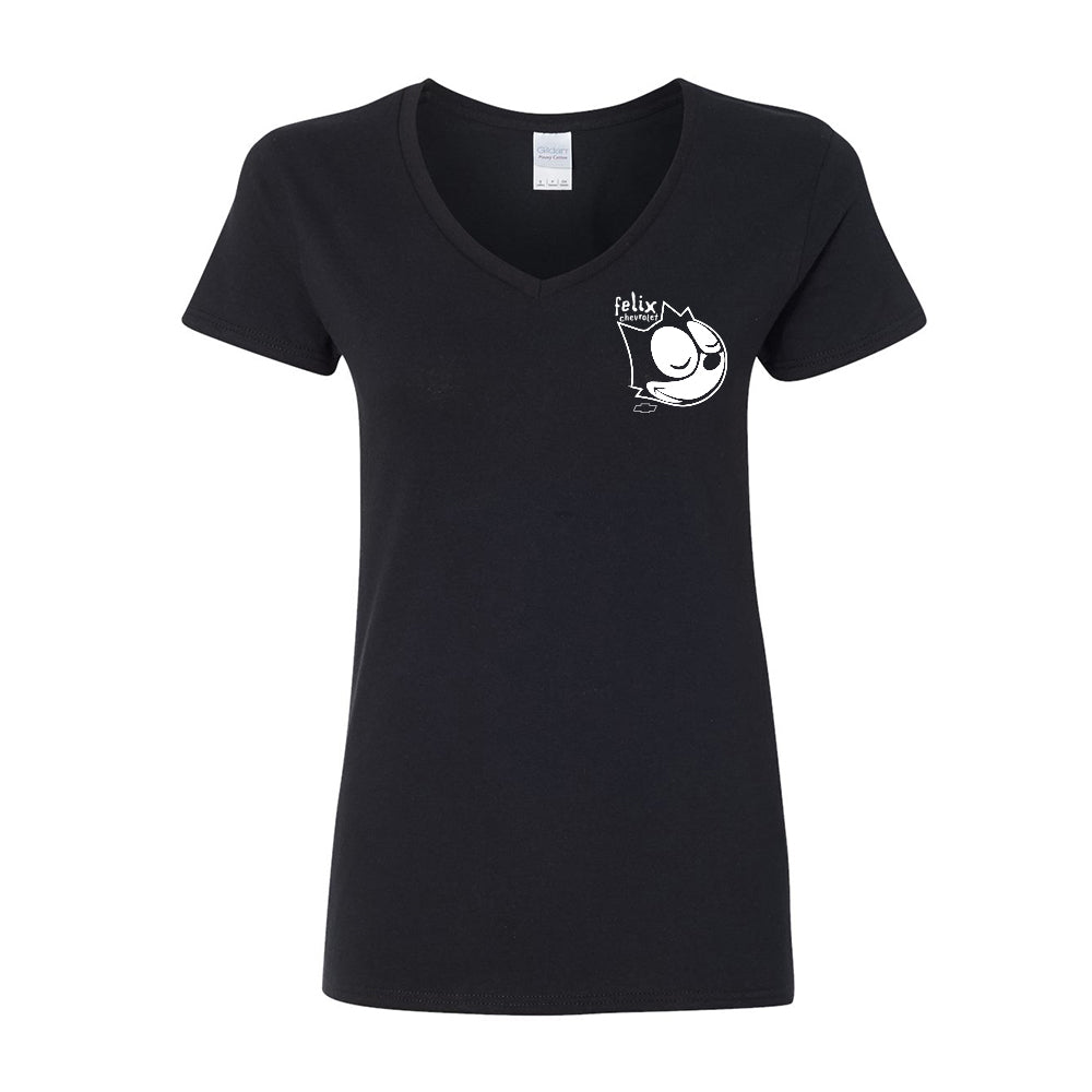 Napping Felix Chevrolet Women V Neck Shirt