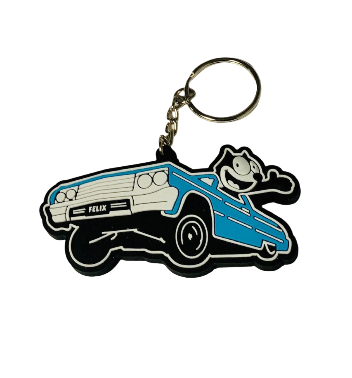 '64 Lowrider Key Chain Red, Black, and Blue